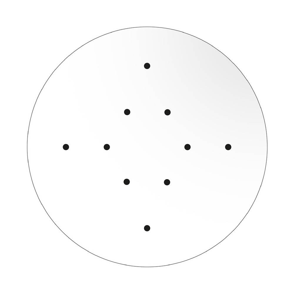 Florão Rose-One XXL com 10 furos centrais e 4 laterais 400 mm