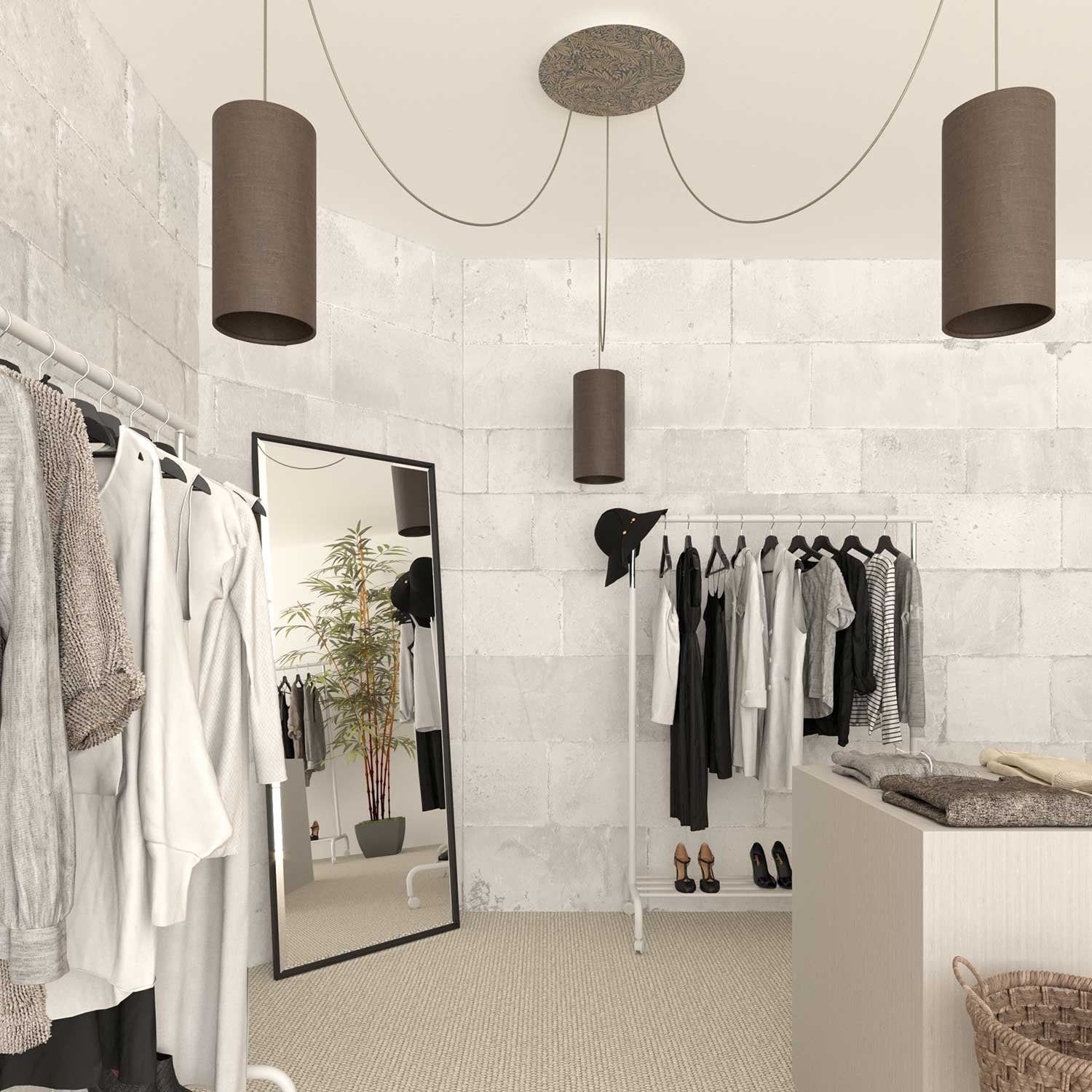 Florão Rose-One XXL com 3 furos centrais e 4 laterais 400 mm