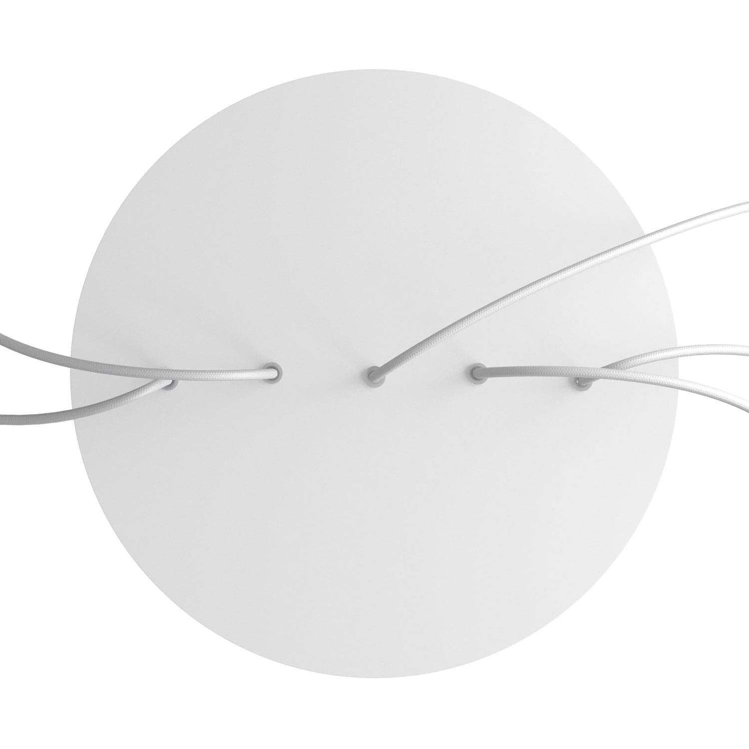 Florão Rose-One XXL com 5 furos em linha e 4 laterais 400 mm