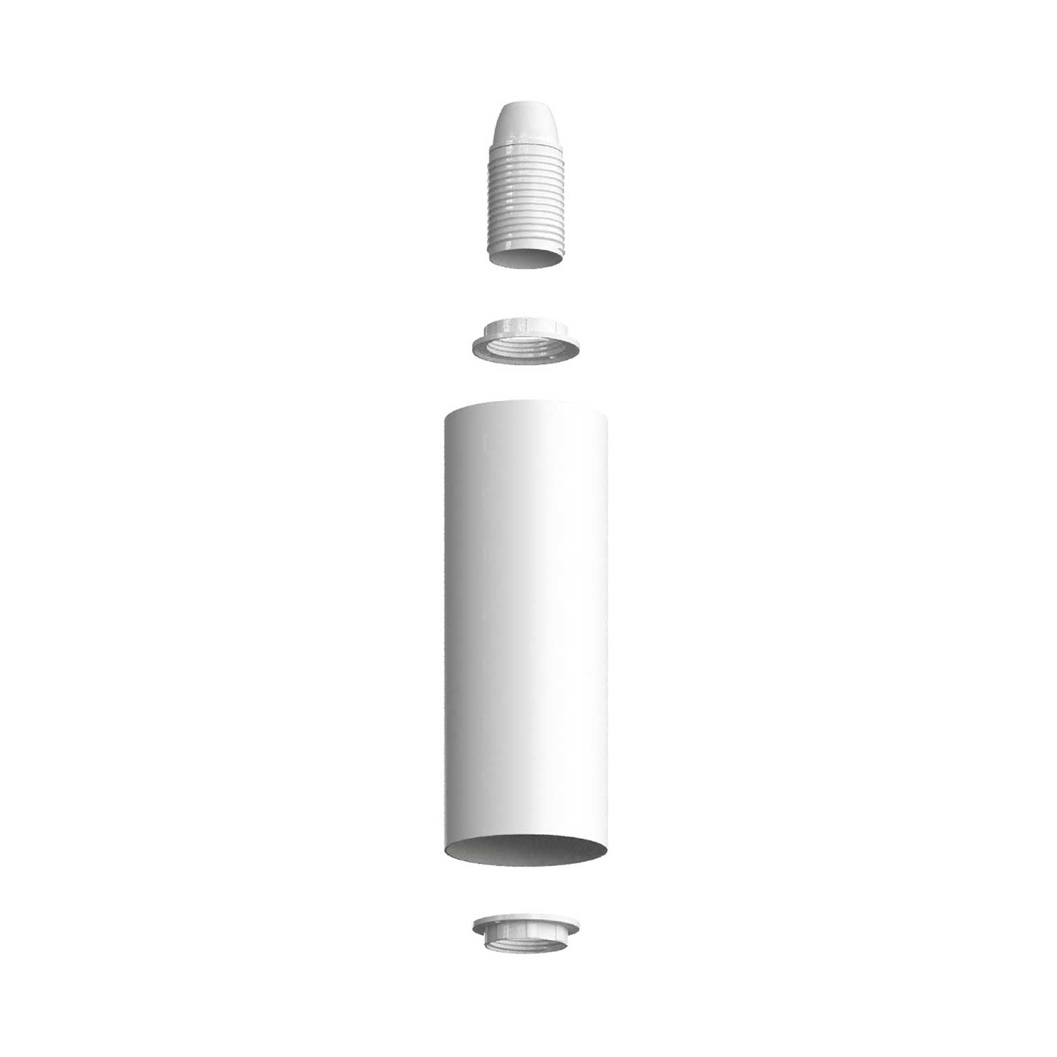Tub-E14 tubo de holofote com suporte de lâmpada de ponteira dupla E14