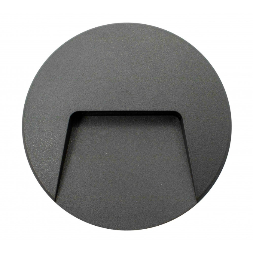 Aplique LED Muro Saliente Redondo 3W IP65