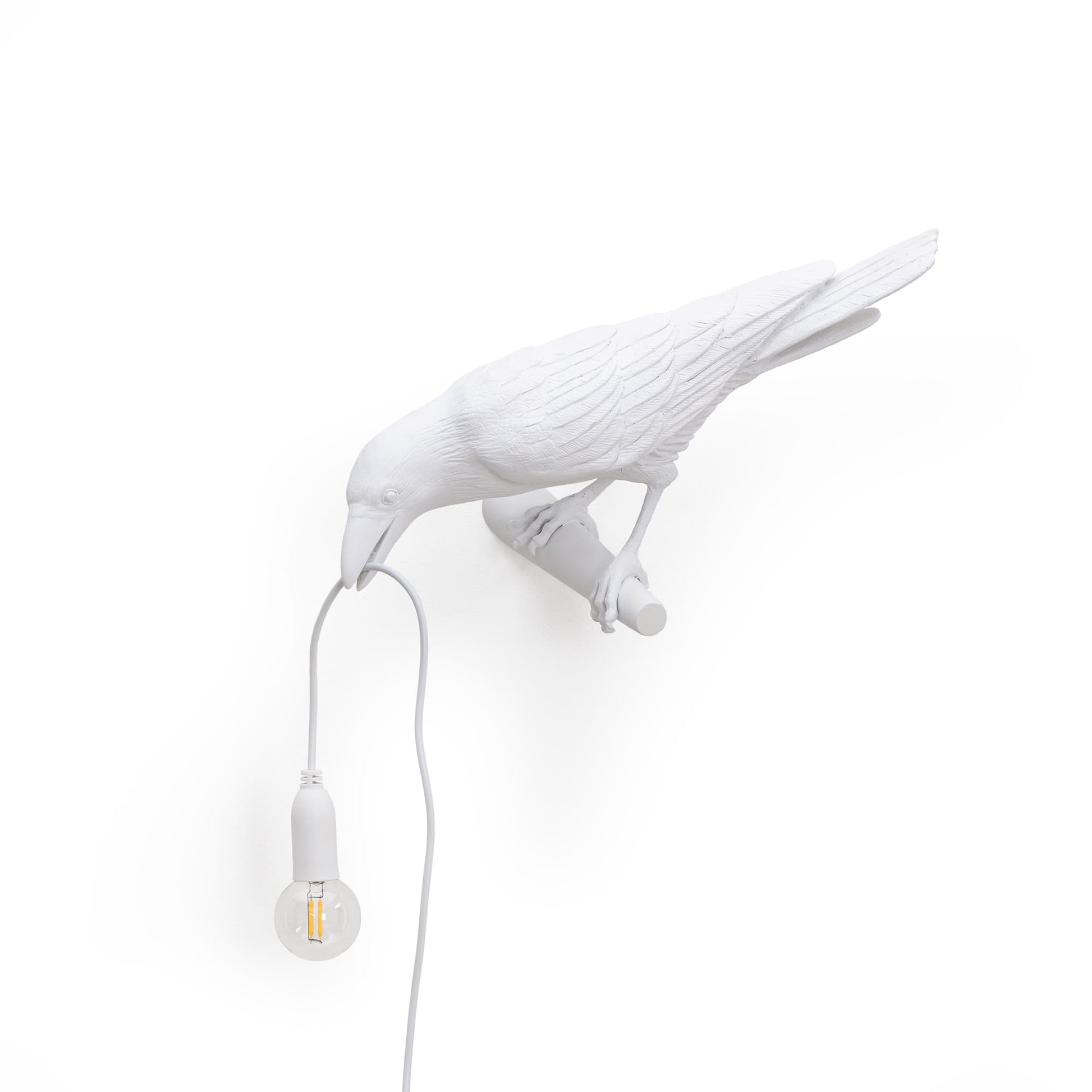 Bird Lamp Looking Left OUTDOOR
