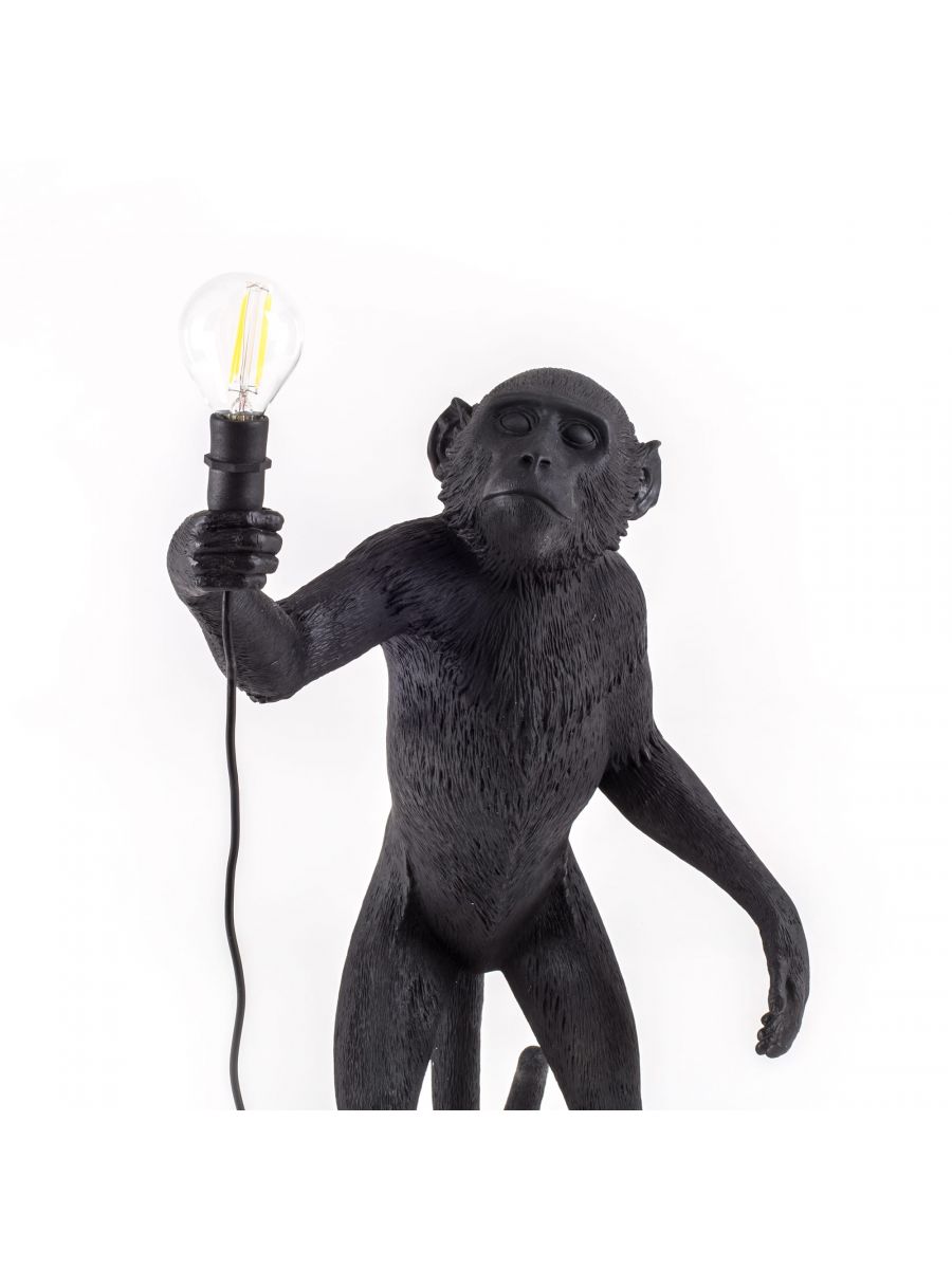 The Monkey Lamp Black  - Versão de pé OUTDOOR