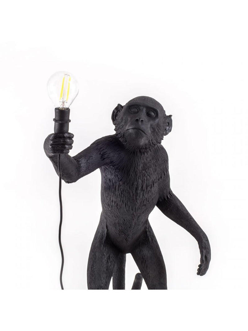 The Monkey Lamp Black Standing Version