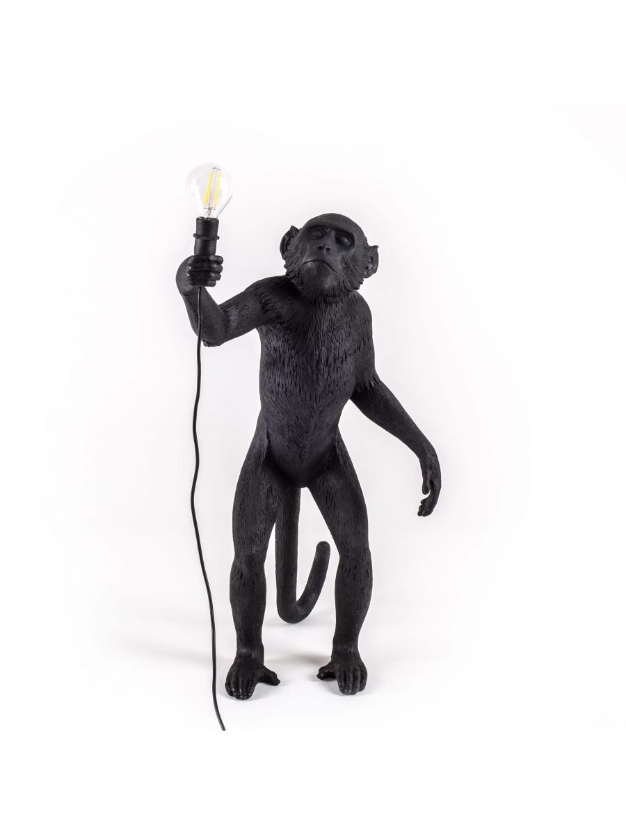 The Monkey Lamp Black  - Versão de pé OUTDOOR