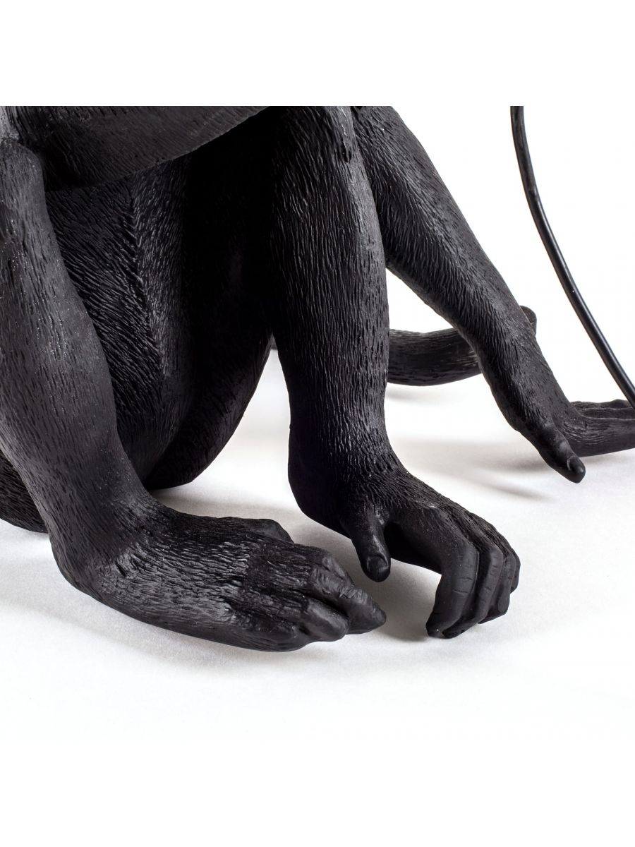 The Monkey Lamp Black - Versão sentado OUTDOOR
