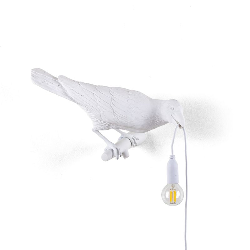 Bird Lamp Looking Right OUTDOOR