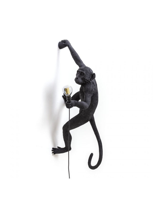 The Monkey Lamp Black Hanging Version Right