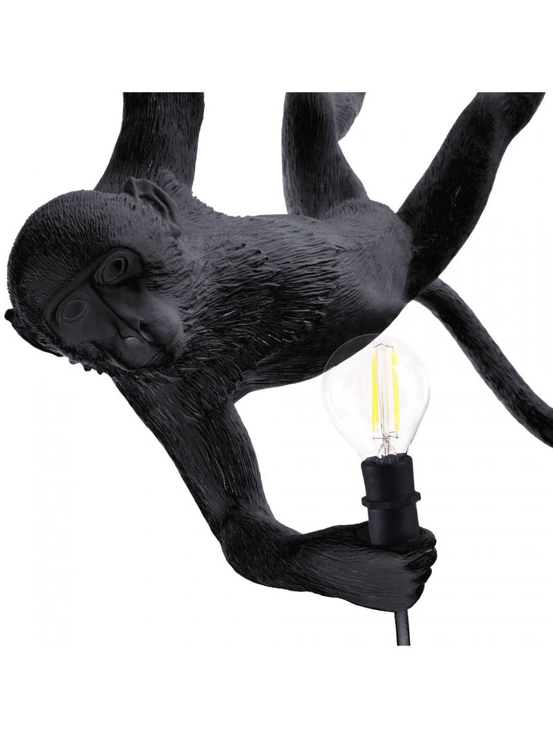 The Monkey Lamp Black Swing Black