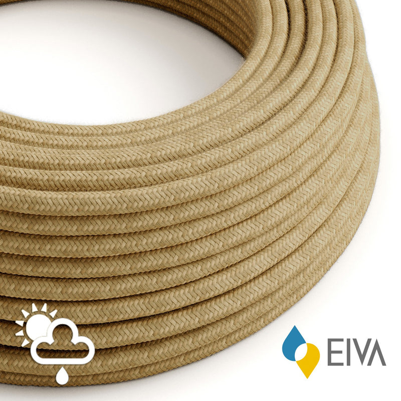 Outdoor round electric cable covered in Jute SN06 -suitable for IP65 EIVA system