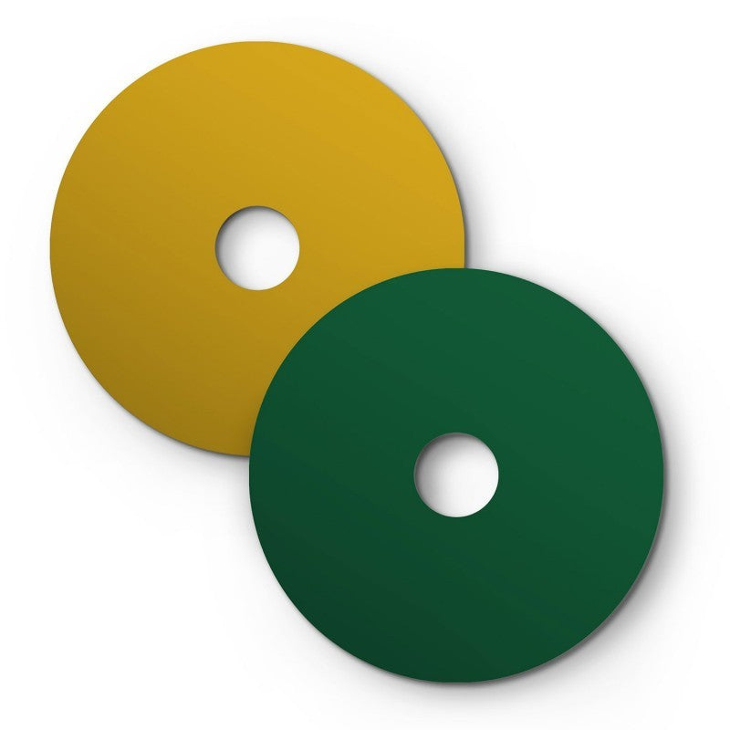 Abajur plano Mini Ellepì 'Solid Color' ideal para suspensão ou para cordão de luzes, 24 cm de diâmetro - Fabricado em Itália