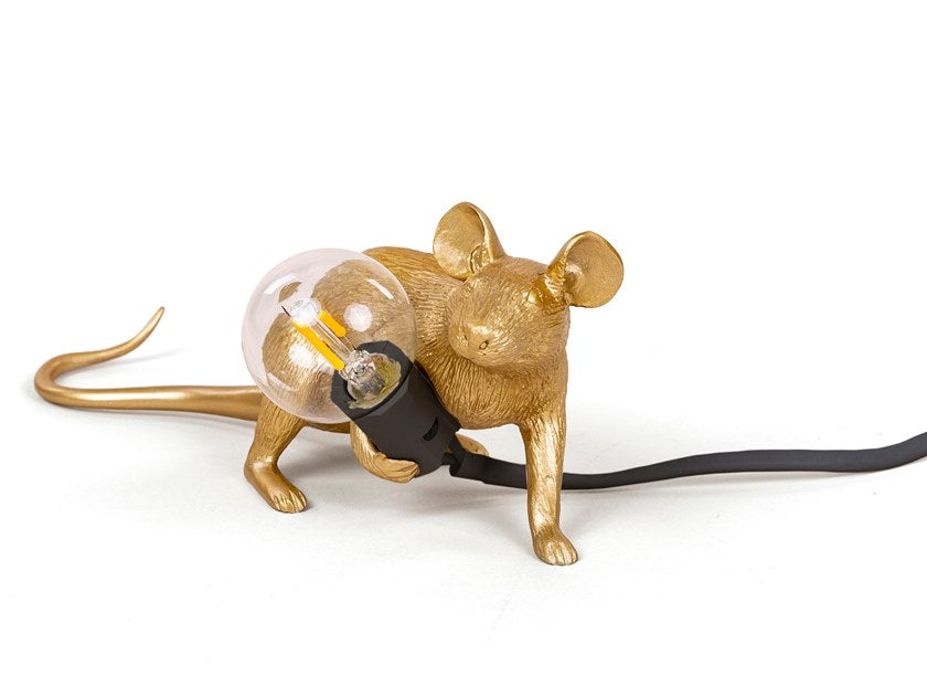 Mouse Lamp Lop Gold