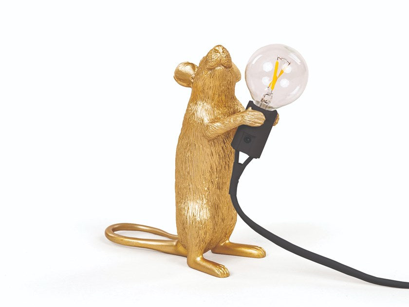 Mouse Lamp Step Gold