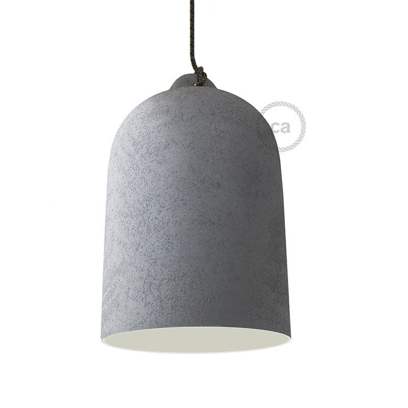 Abajur de cerâmica Bell XL para suspensão - Fabricado na Itália