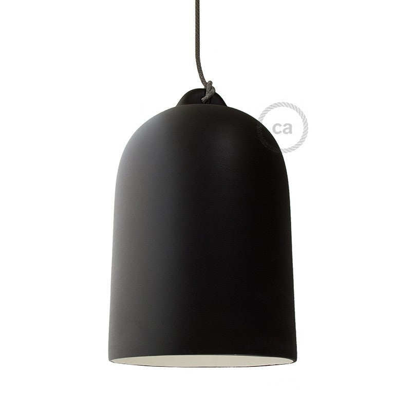 Abajur de cerâmica Bell XL para suspensão - Fabricado na Itália