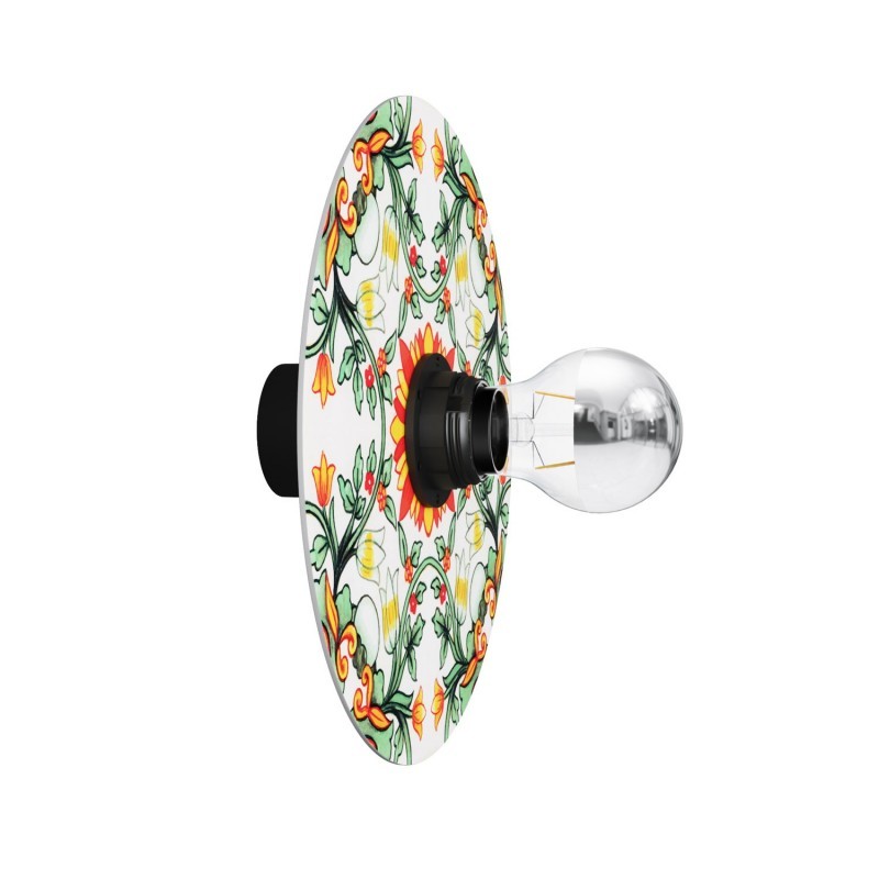 Candeeiro de parede ou teto com abajur Majolica - IP44 à prova de água