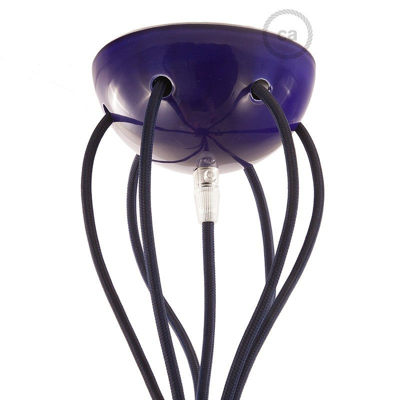 Kit de rosácea de teto de 7 furos em cerâmica