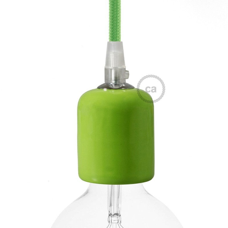 Kit de casquilho E27 em cerâmica