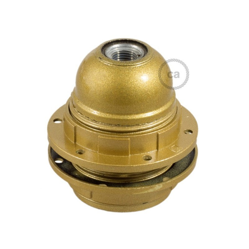 Kit de casquilho E27 em baquelite de união dupla para abajur