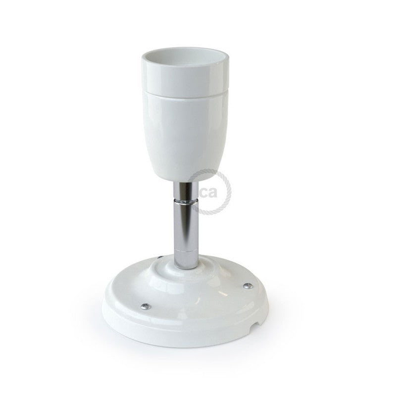 Fermaluce Color 90° the adjustable porcelain flush light