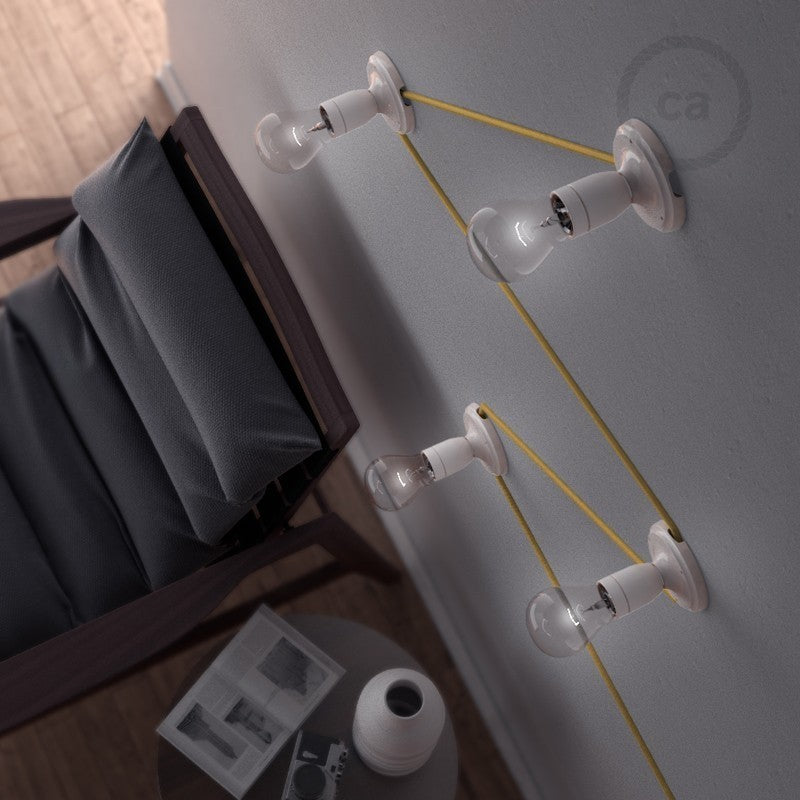 Fermaluce Color the colorful porcelain wall or ceiling light source
