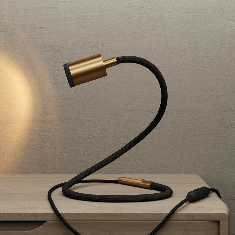 Candeeiro flexível GU1d-one sem base com mini refletor LED