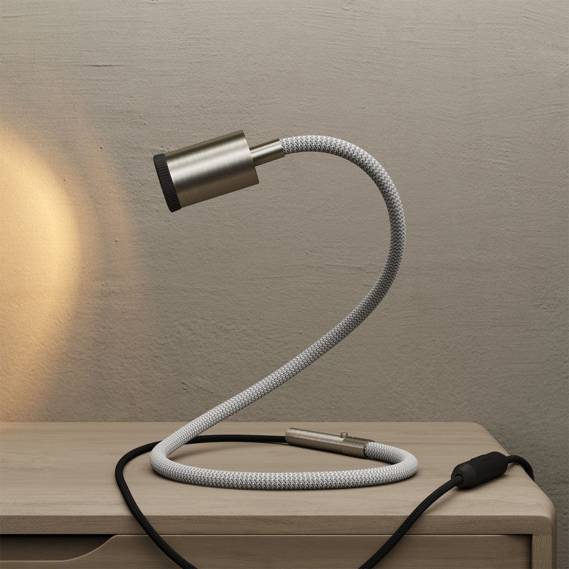 Candeeiro flexível GU1d-one sem base com mini refletor LED