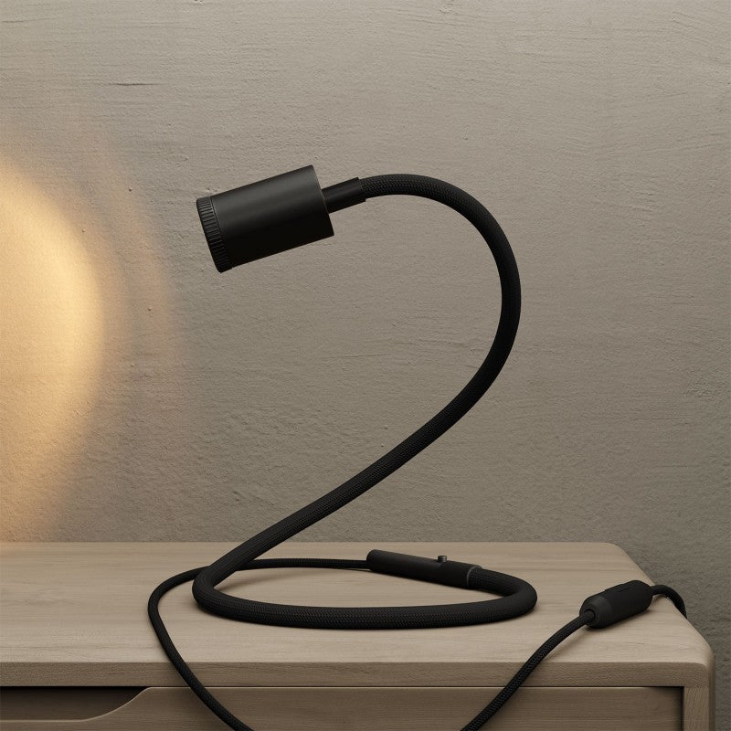 Candeeiro flexível GU1d-one sem base com mini refletor LED