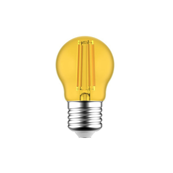 Lâmpada LED Decorativa Globetta G45 Amarela 1,4W E27