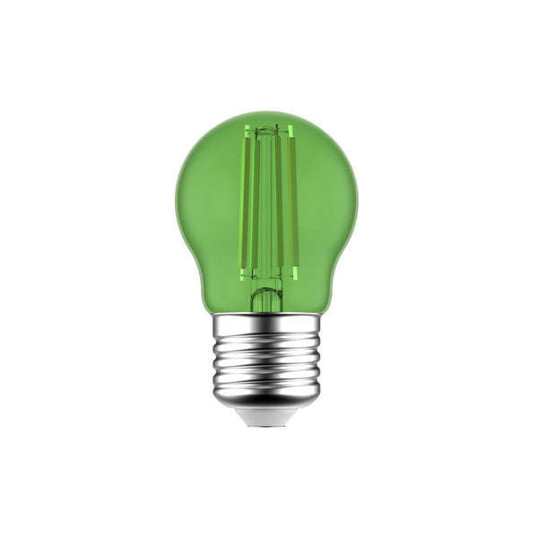 Lâmpada LED Decorativa Globetta G45 Verde 1,4W E27