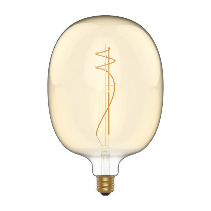 Lâmpada LED Dourada H04 Ellipse 170 8,5W E27 Regulável 2200K