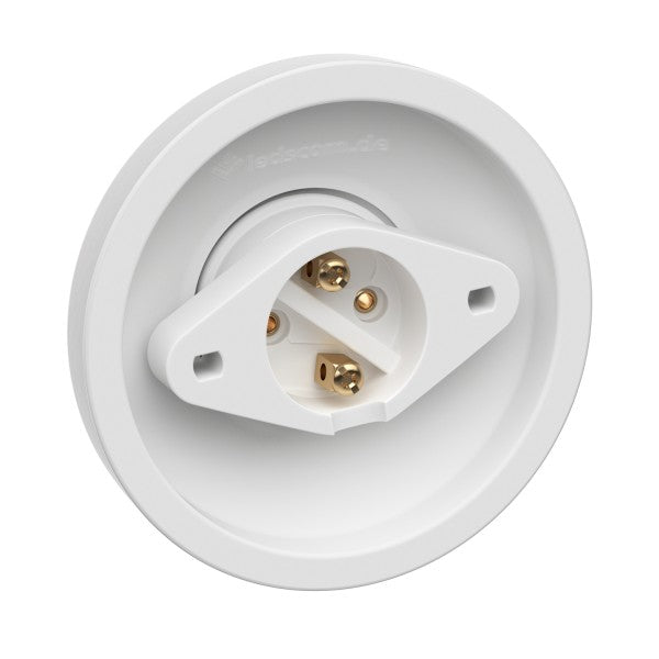 CASQUILHO CERÂMICO DE PAREDE OU TECTO Branco-componentes-Light & Store-Light & Store