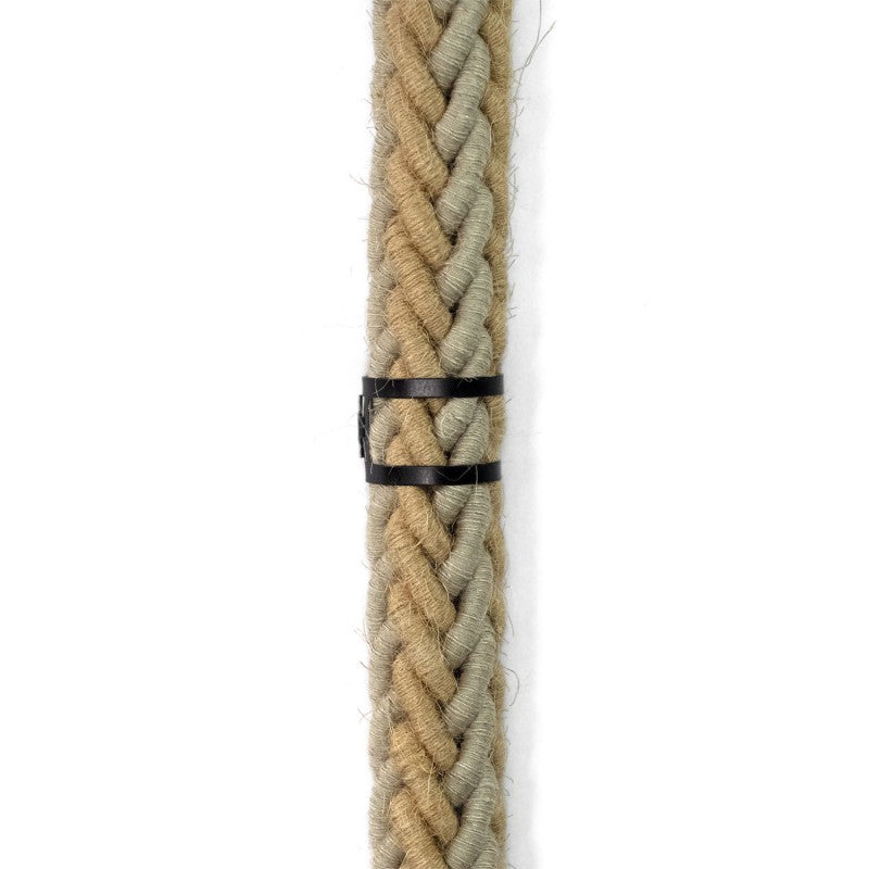Clipe de braçadeira de metal para cabo de corda de 24 mm de diâmetro
