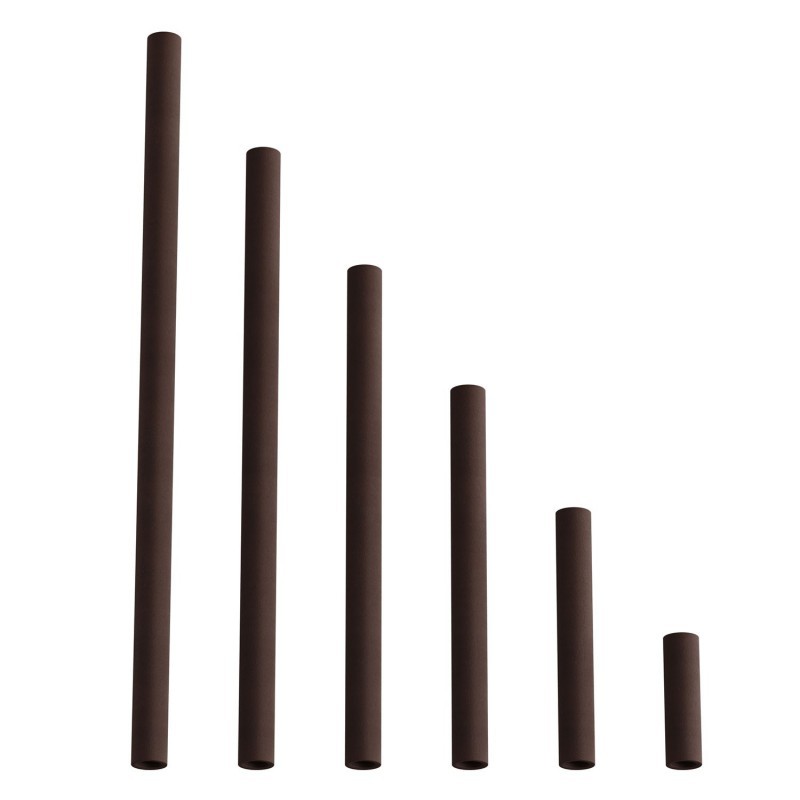Dark Rust metal extension pipe
