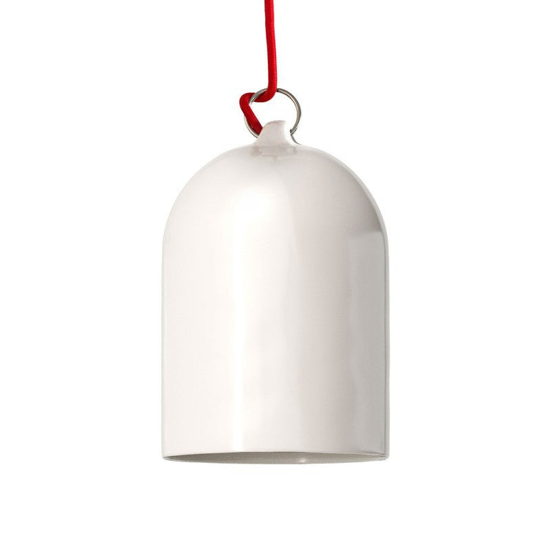 Abajur de cerâmica Mini Bell XS para suspensão - Fabricado na Itália