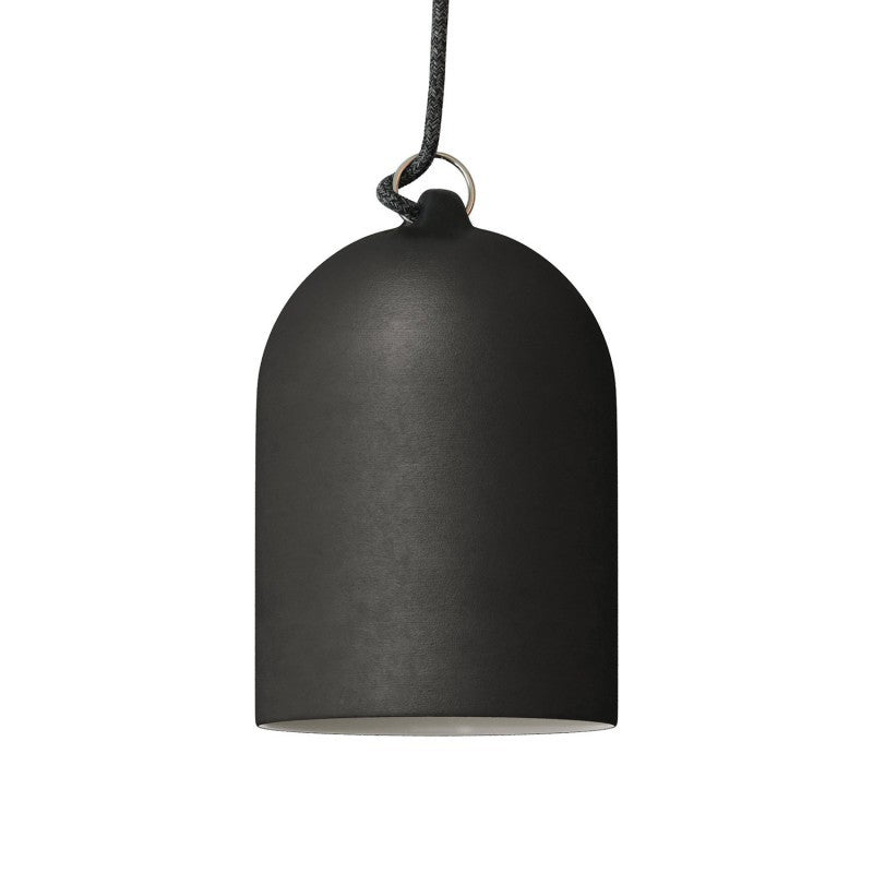 Abajur de cerâmica Mini Bell XS para suspensão - Fabricado na Itália
