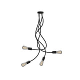 O candeeiro de teto Flex 90 flexível fornece luz difusa com lâmpada LED ST64