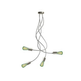 O candeeiro de teto Flex 90 flexível fornece luz difusa com lâmpada LED ST64