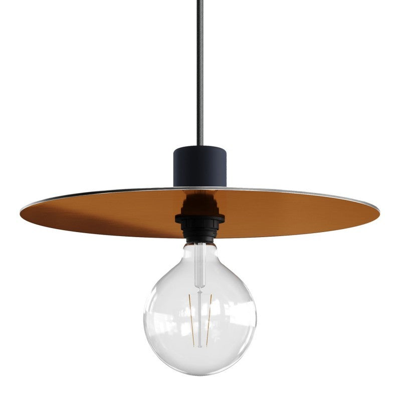 Abajur Plano Ellepì em Dibond Pendente - diâmetro 40 cm