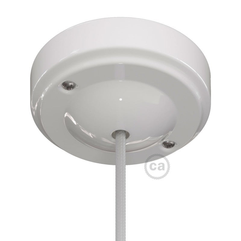 Porcelain Minimal" ceiling rose kit"