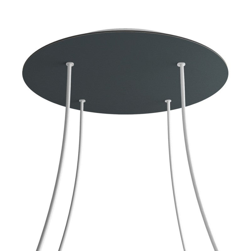 Florão Rose-One XXL com 4 furos centrais e 4 laterais 400 mm