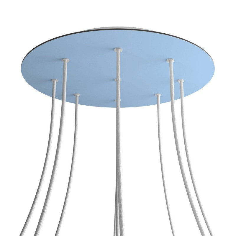 Florão Rose-One XXL com 9 furos centrais e 4 laterais 400 mm