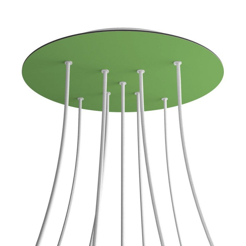 Florão Rose-One XXL com 9 furos em forma de X e 4 laterais 400 mm