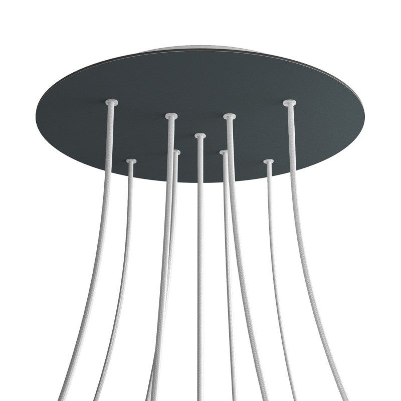 Florão Rose-One XXL com 9 furos em forma de X e 4 laterais 400 mm