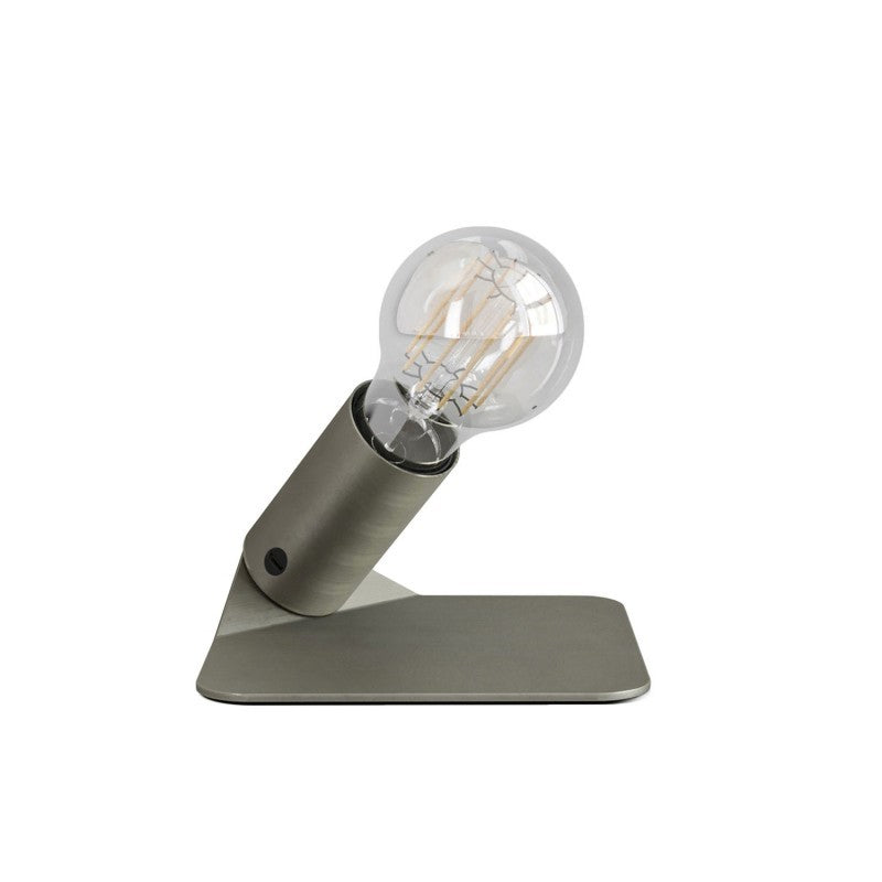 SI! Candeeiro de mesa 5V com lâmpada A60 e base metálica