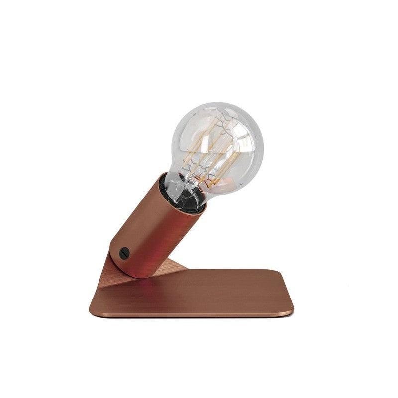 SI! Candeeiro de mesa 5V com lâmpada A60 e base metálica