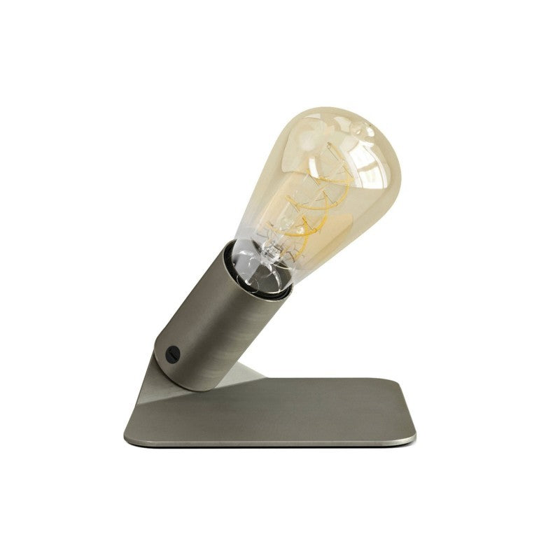 SI! Candeeiro de mesa 5V com lâmpada ST64 e base metálica
