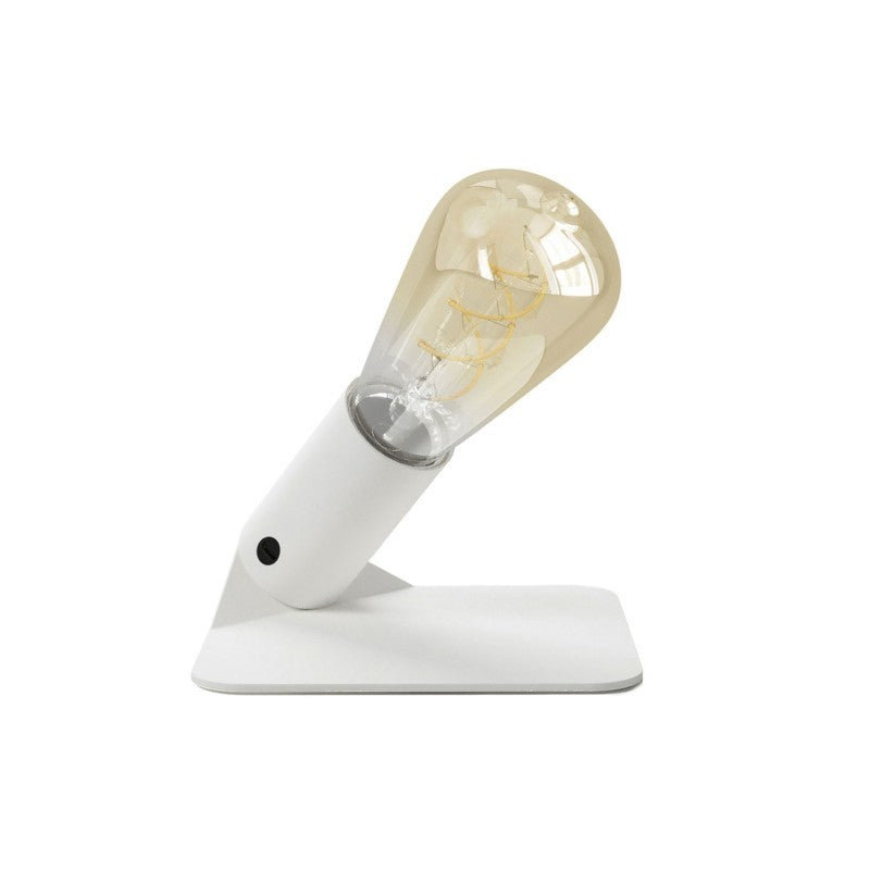 SI! Candeeiro de mesa 5V com lâmpada ST64 e base metálica