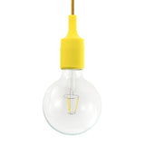 Suspensão com cabo têxtil e detalhes em silicone - Fabricado em Itália