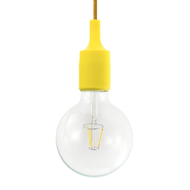 Suspensão com cabo têxtil e detalhes em silicone - Fabricado em Itália